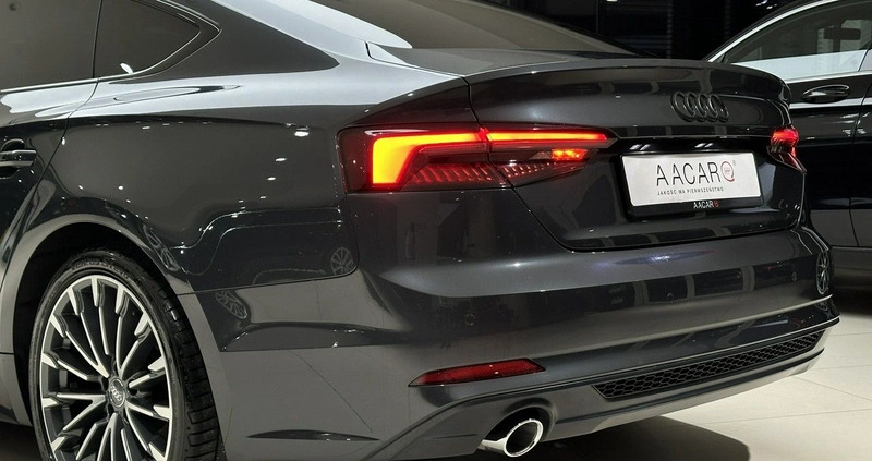 Audi A5 cena 122900 przebieg: 93543, rok produkcji 2018 z Kobyłka małe 781
